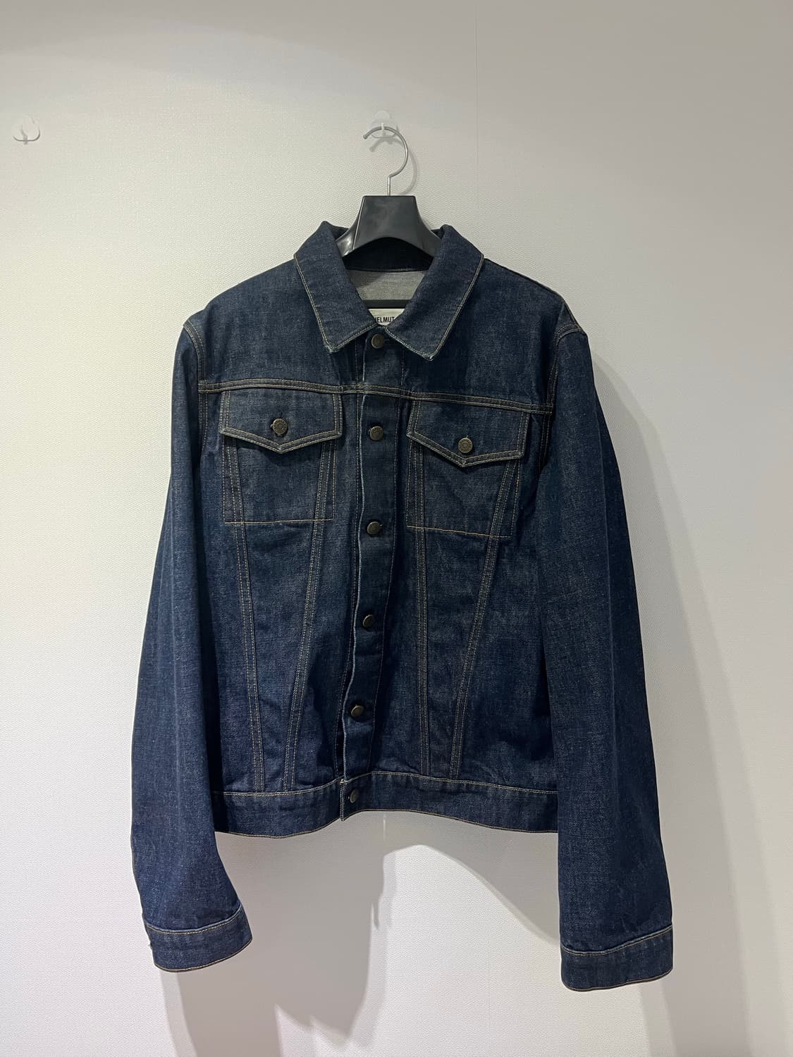 헬무트랭 1997 리에디션 스트라이프 데님 자켓 상품이미지2