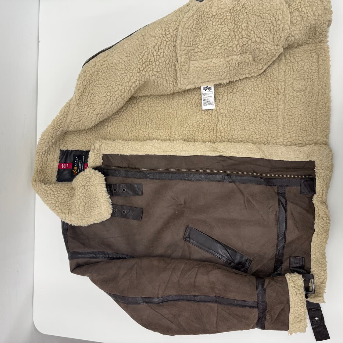 알파인더스트리 B-3 무스탕 M사이즈 상품이미지5