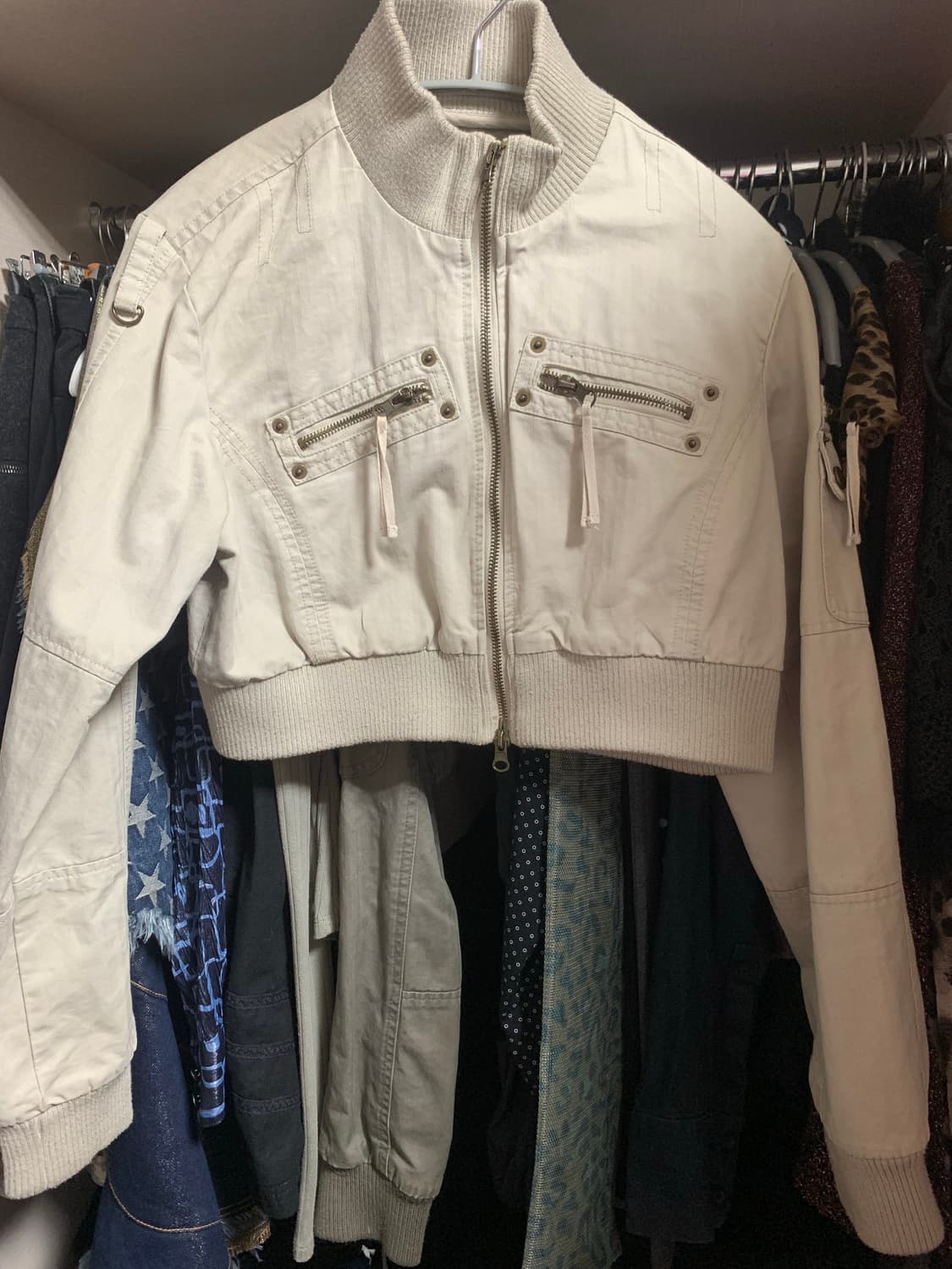 영국 빈티미 크롭 자켓 상품이미지3