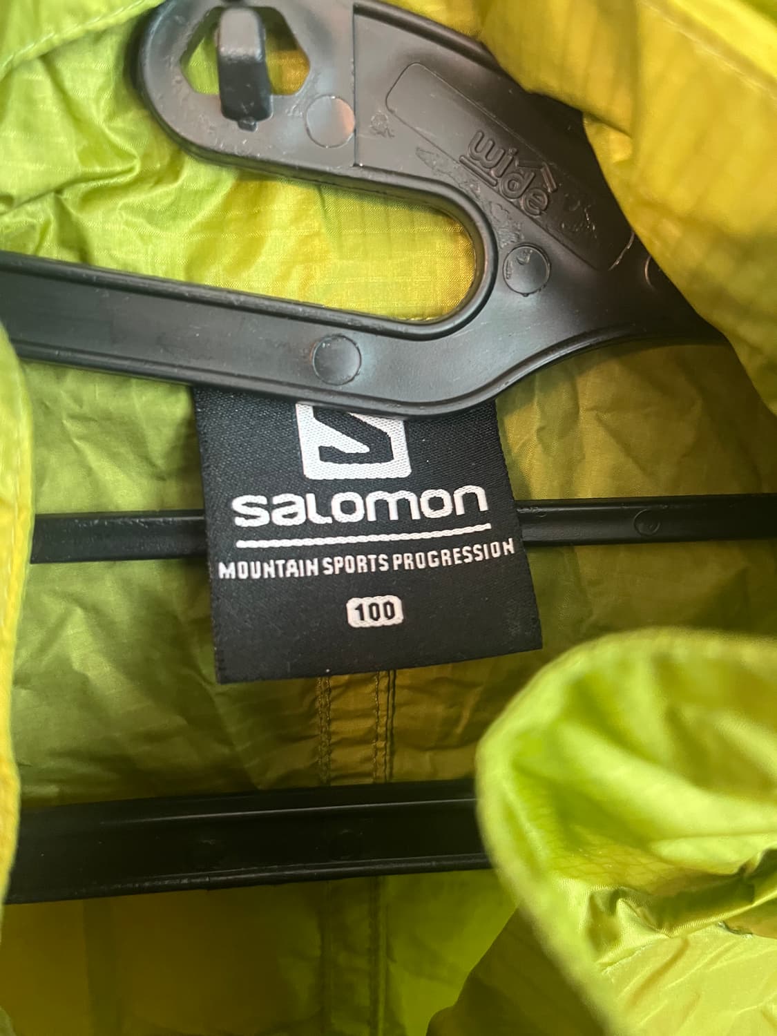 살로몬 초경량 바람막이 그린 [L/100] 상품이미지4