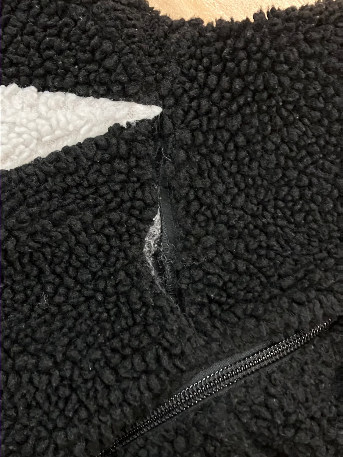 나이키 리버시블 후리스 점퍼 블랙 M  #csz3709 상품이미지6