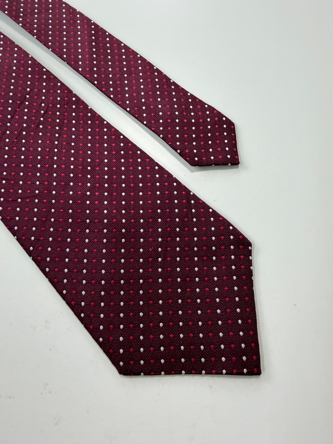 피에르가르뎅(Pierre cardin) 실크 넥타이 9cm 상품이미지4