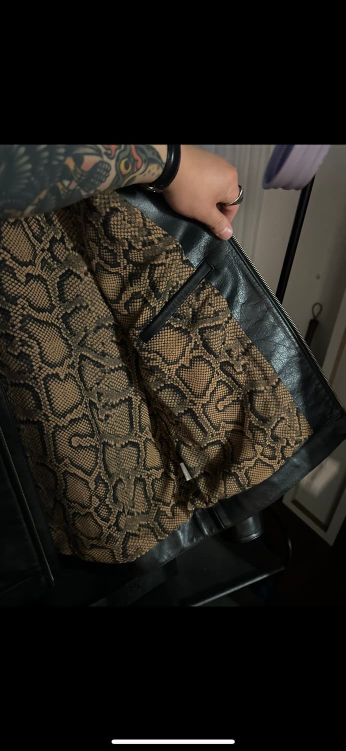 와코마리아 22FW 카우하이드 싱글라이더 M 상품이미지5