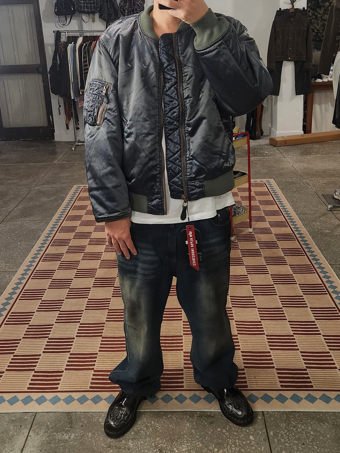 디스이즈네버댓 x 알파인더스트리 MA-1 (L) 상품이미지2