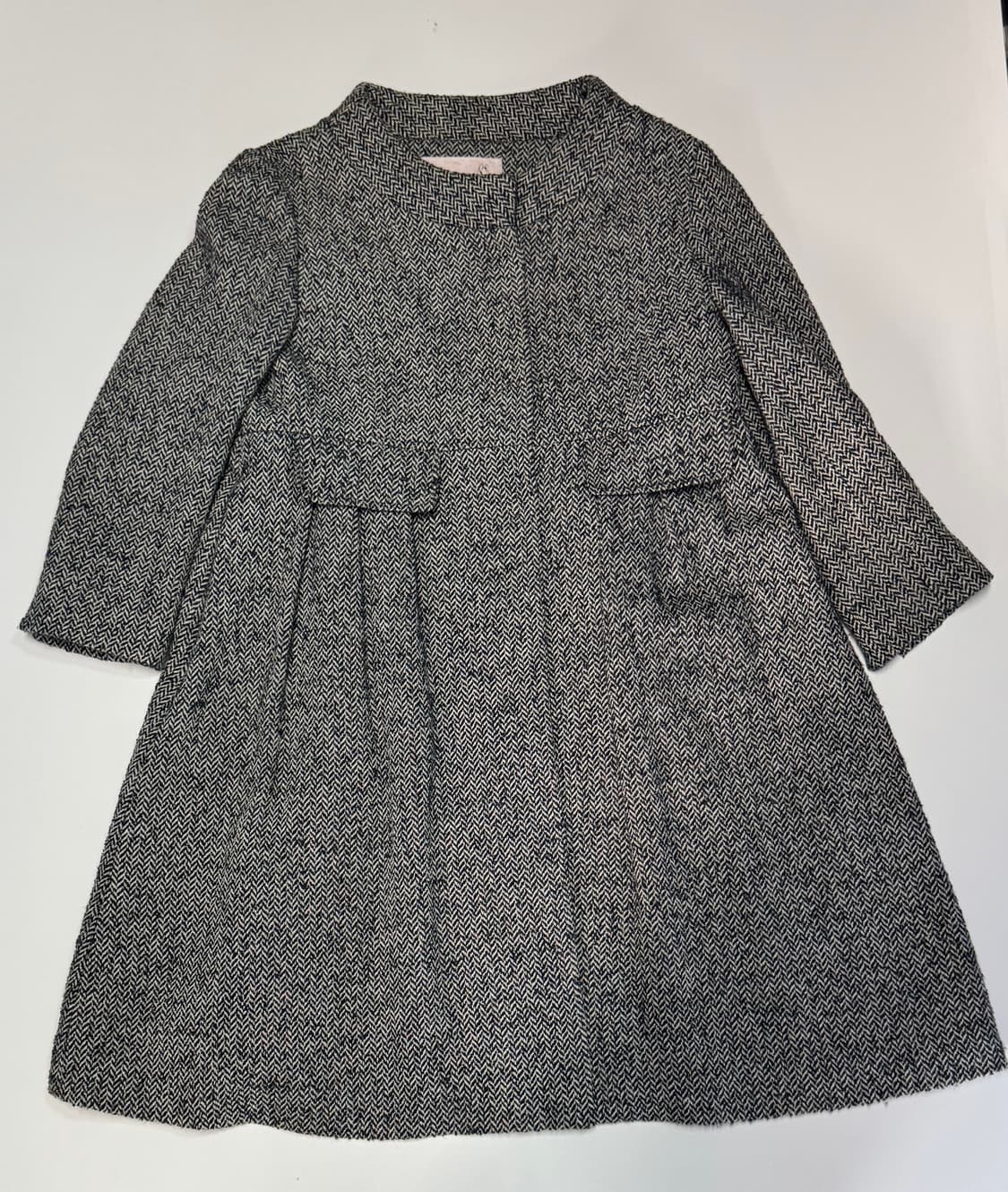 여성 손정완 SJwani 헤링본 코트 상품이미지1