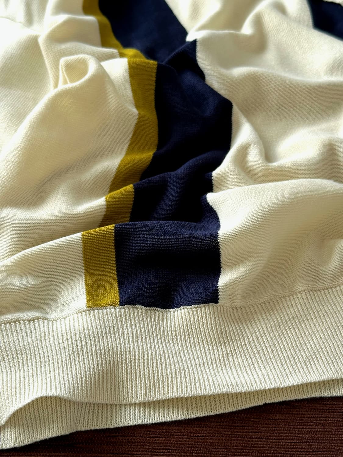 High count acrylic knit polo 상품이미지3