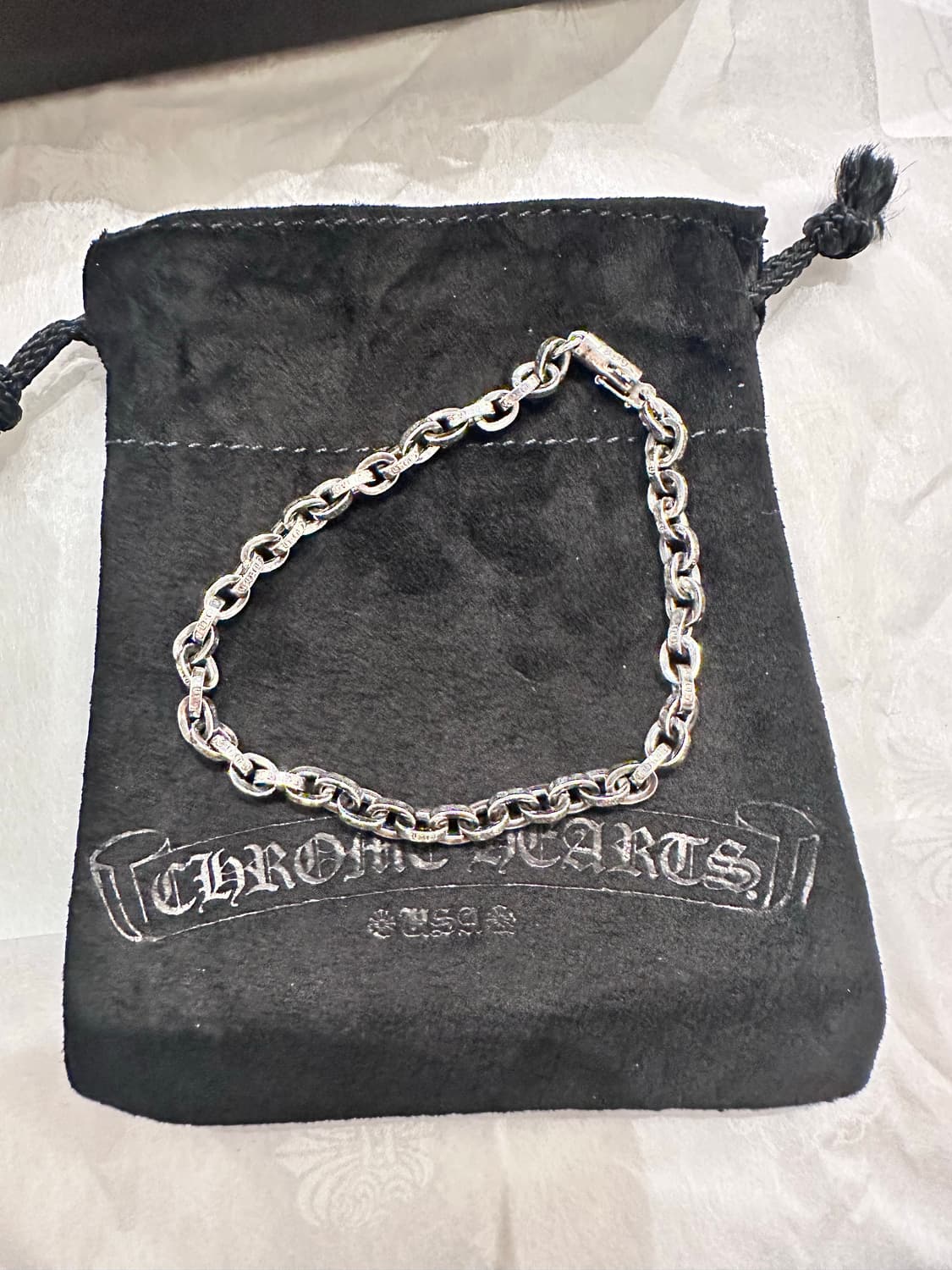 크롬하츠 페이퍼 체인 8인치  상품이미지1