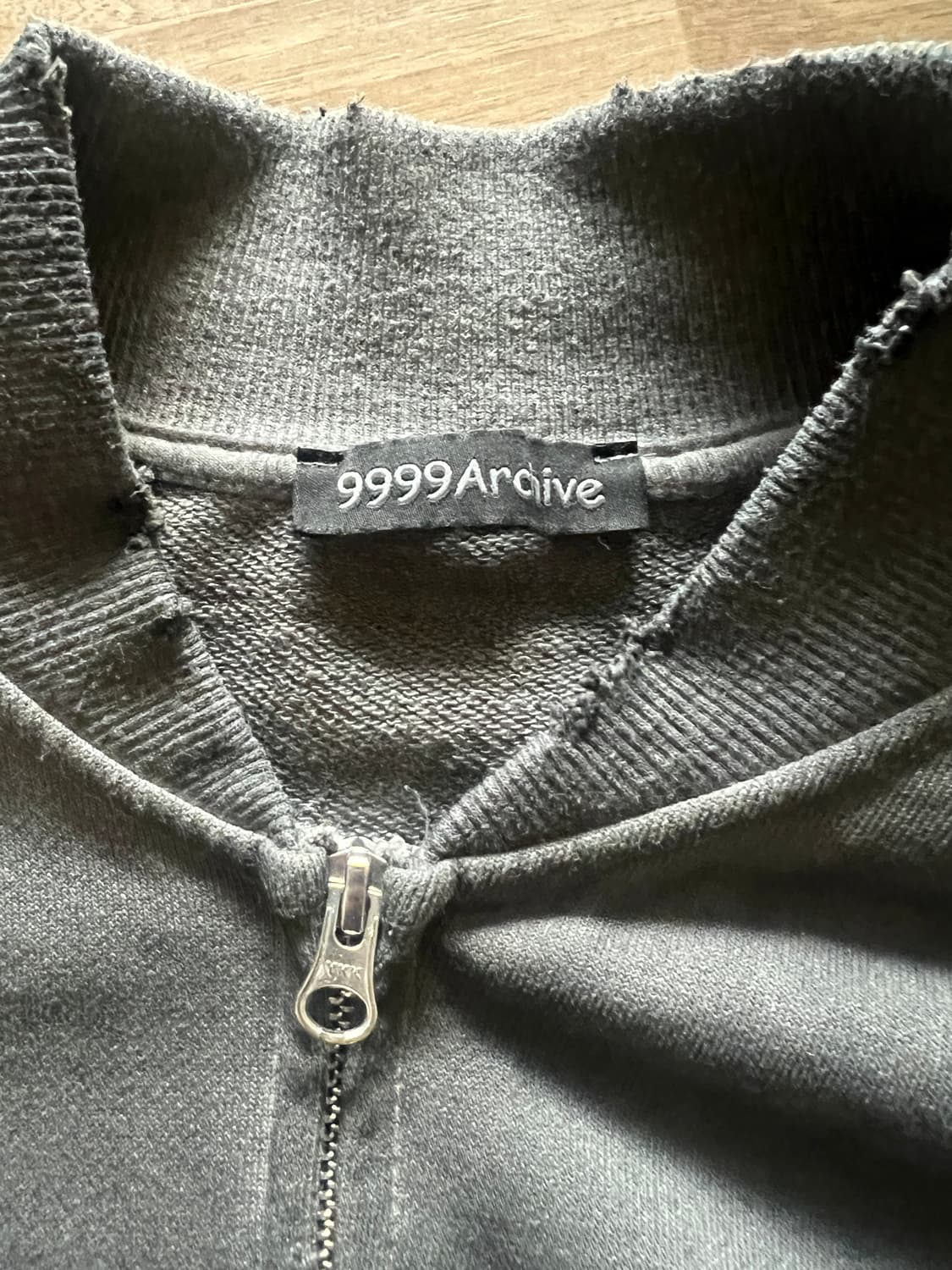 9999아카이브 웨이브 슬릿 봄버자켓 3 size 상품이미지5