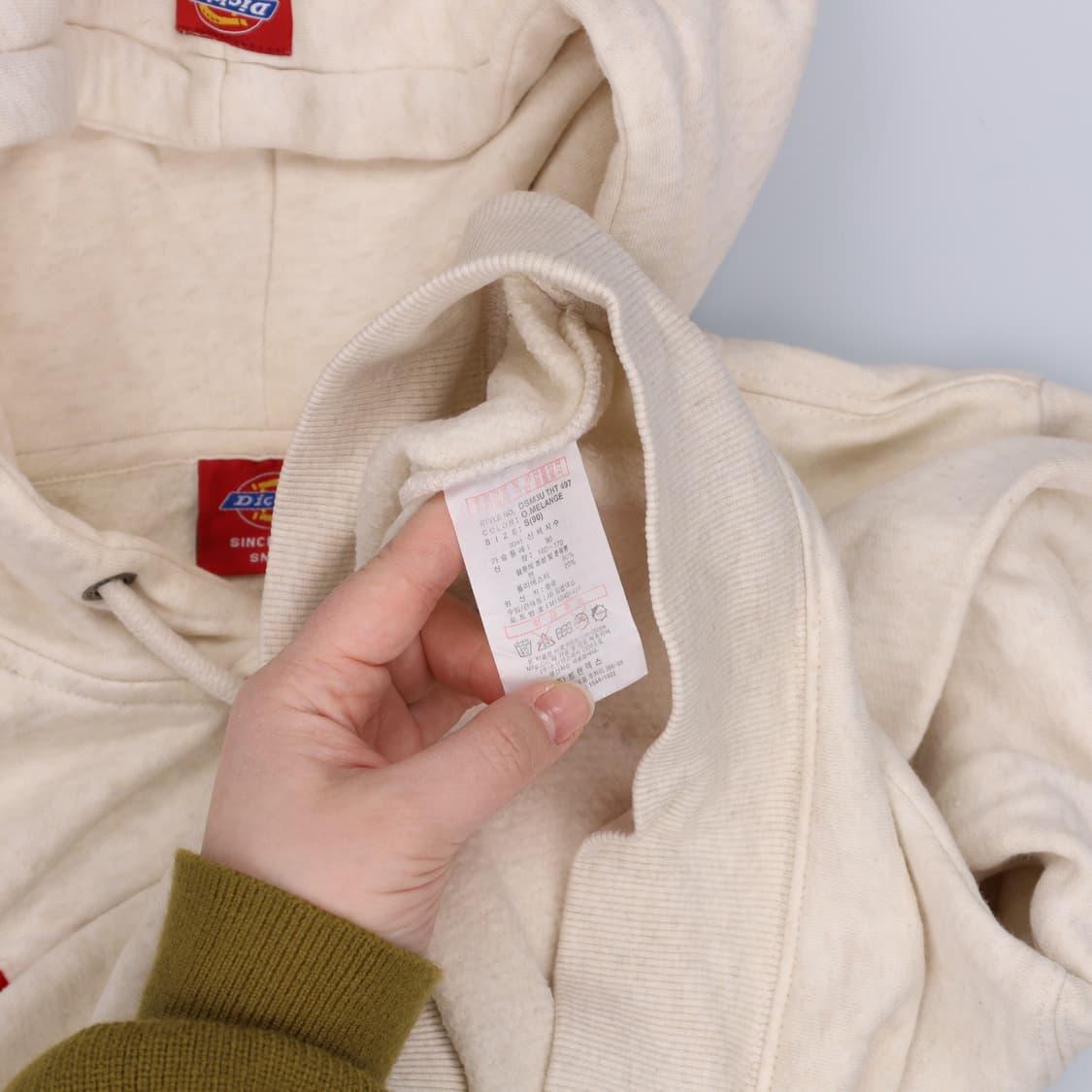 S 디키즈 빅로고 후드 티셔츠 0227M 상품이미지5