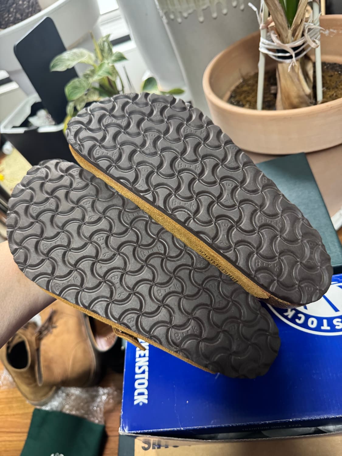 버켄스탁 보스턴 260 밍크   상품이미지4