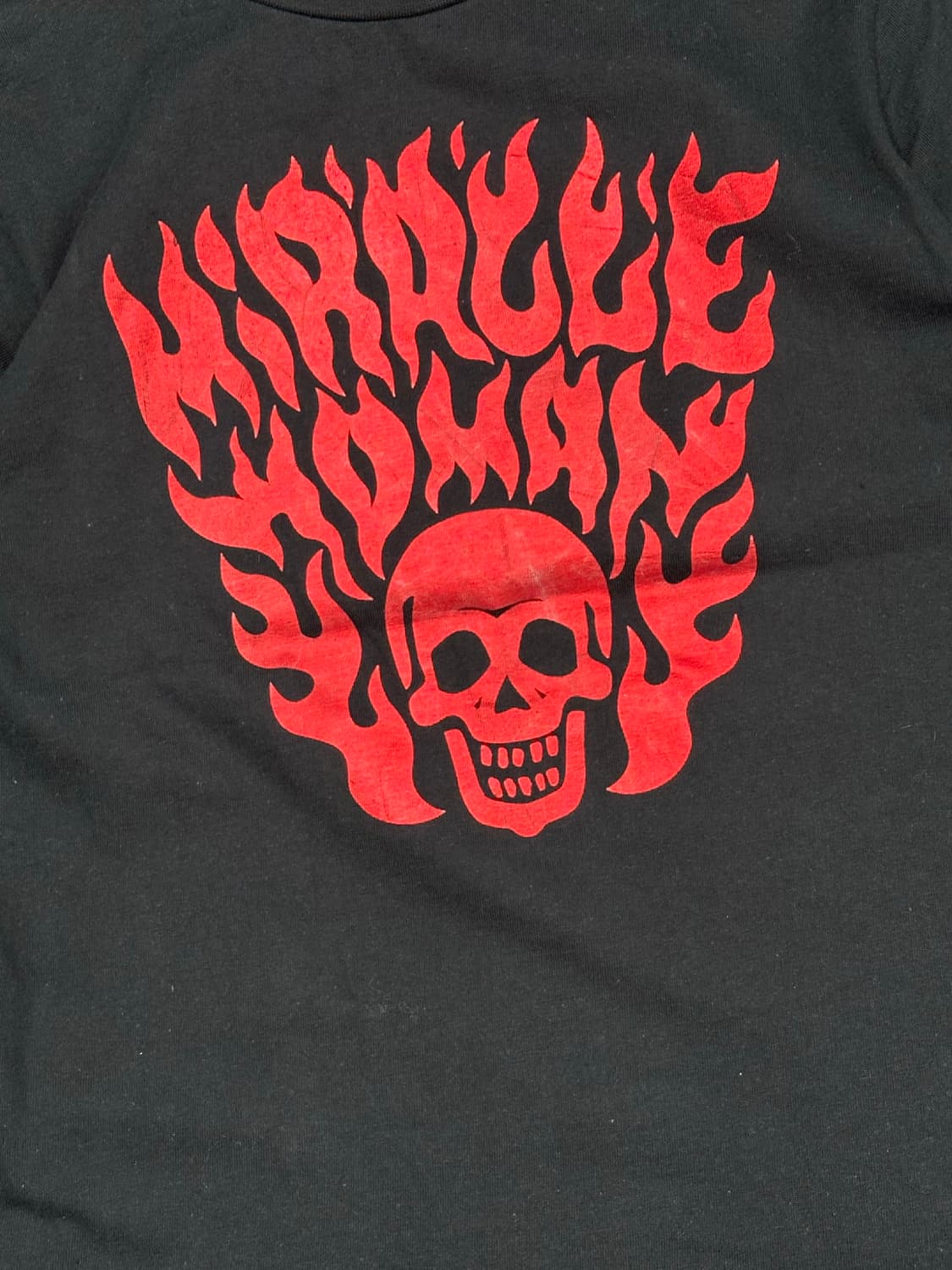 OS)크림소다 미라클 우먼 빈티지 펑크 스컬 반팔 상품이미지2