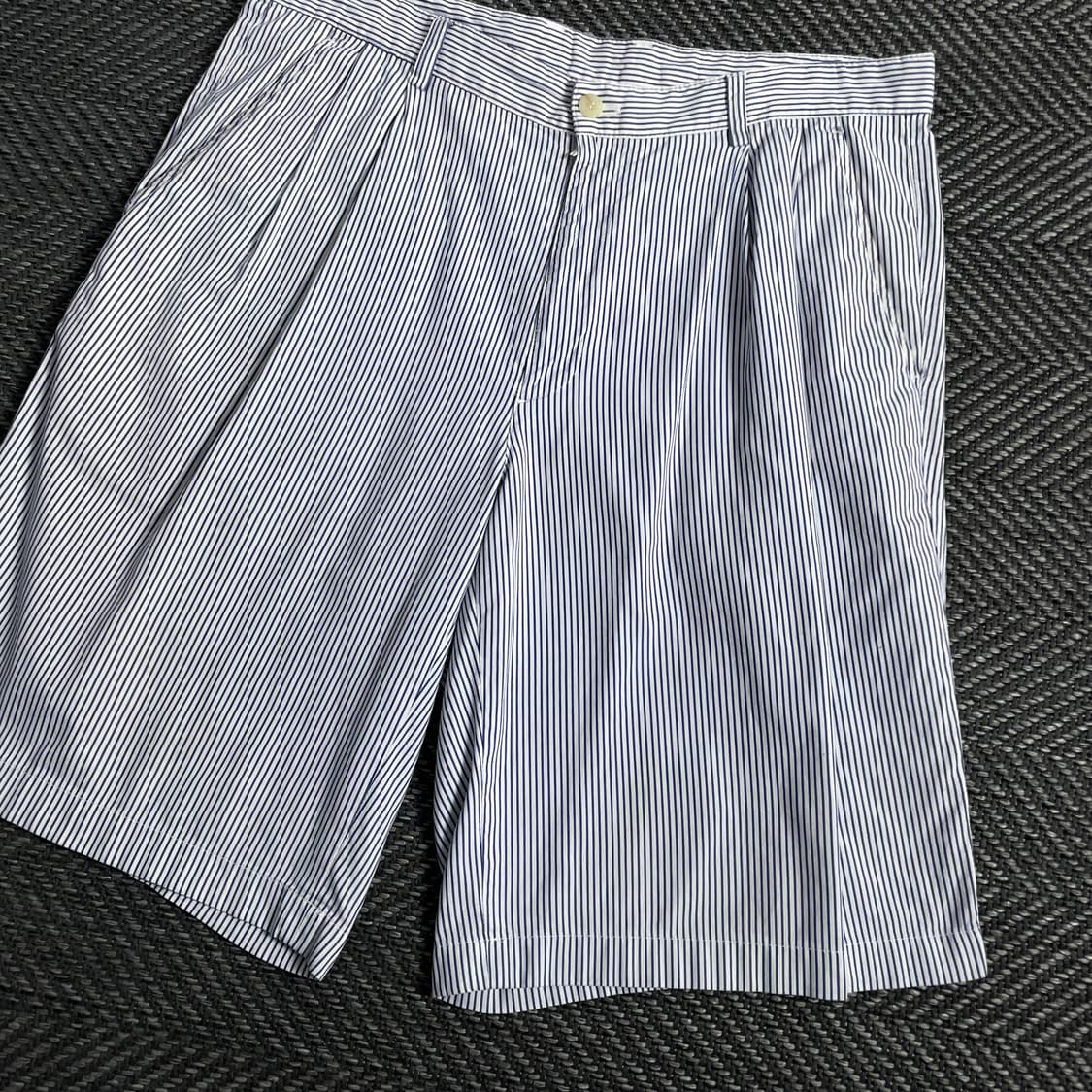 라코스테 스트라이프 치노 버뮤다 팬츠o 3863 상품이미지2