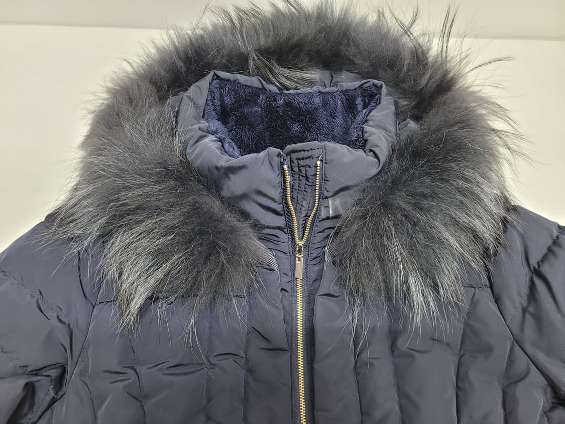 FANTOM 팬텀 라쿤퍼 후드 다운 롱 패딩 / 여 95 네이비
 상품이미지4