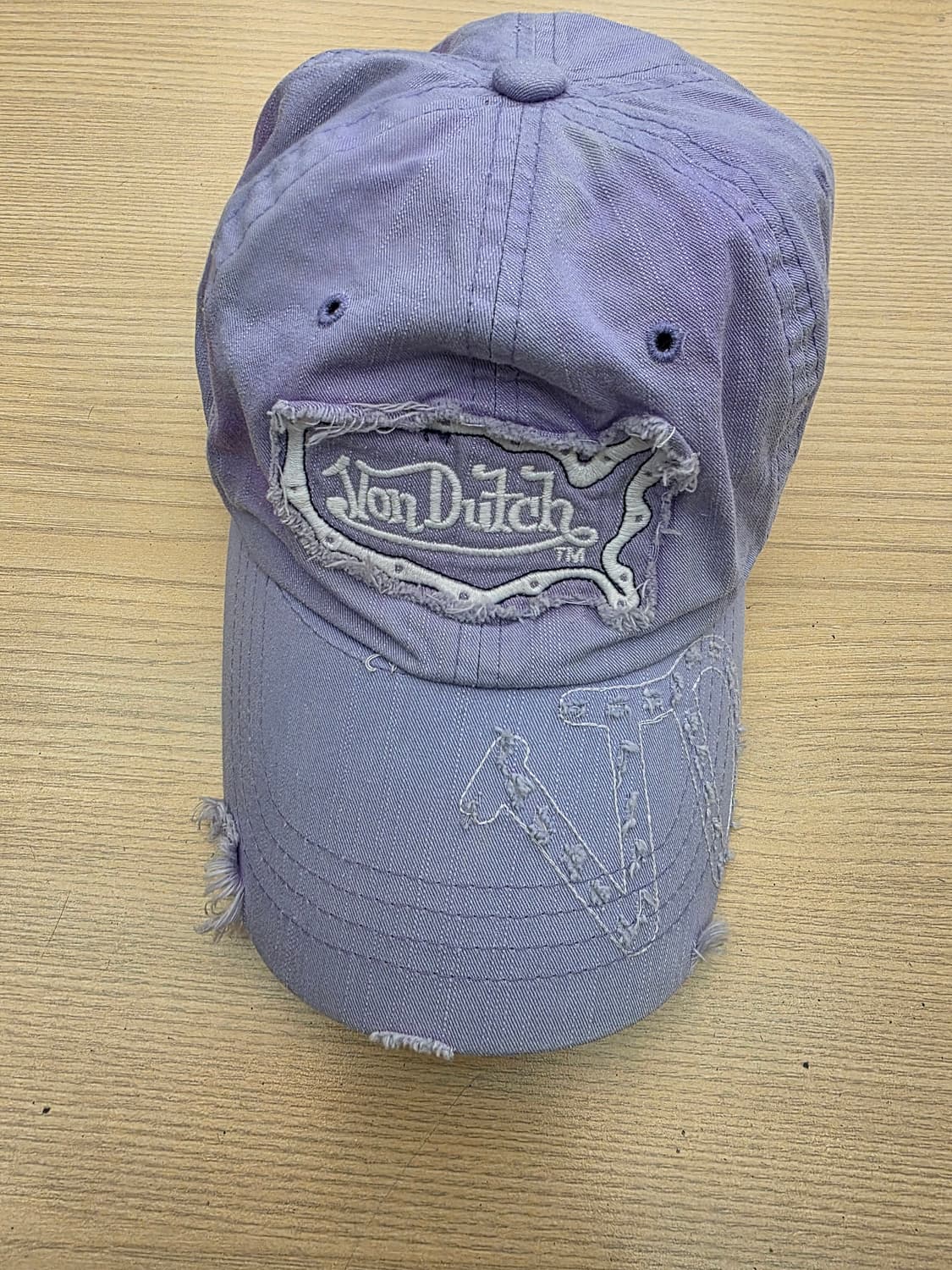 본터치 y2k 빈티지 퍼플 캡 모자 상품이미지2