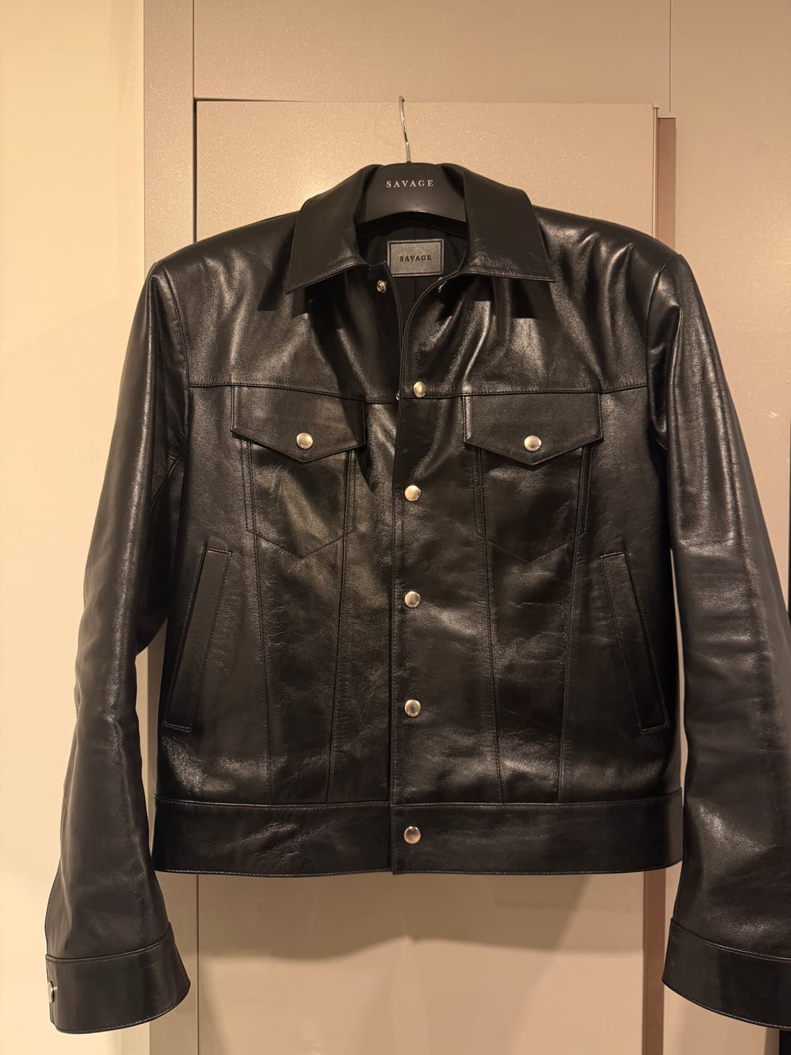 세비지 트러커레더 자켓 XL  상품이미지5