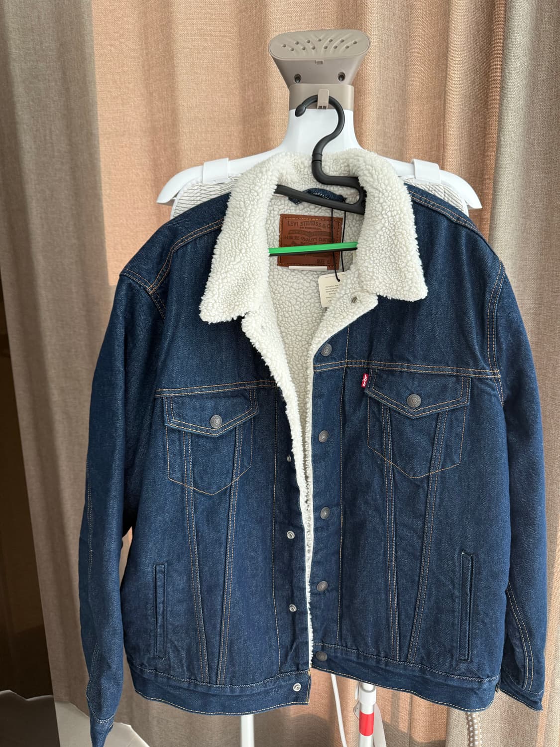 새상품)리바이스 양털 청자켓 L사이즈 (105) 상품이미지1