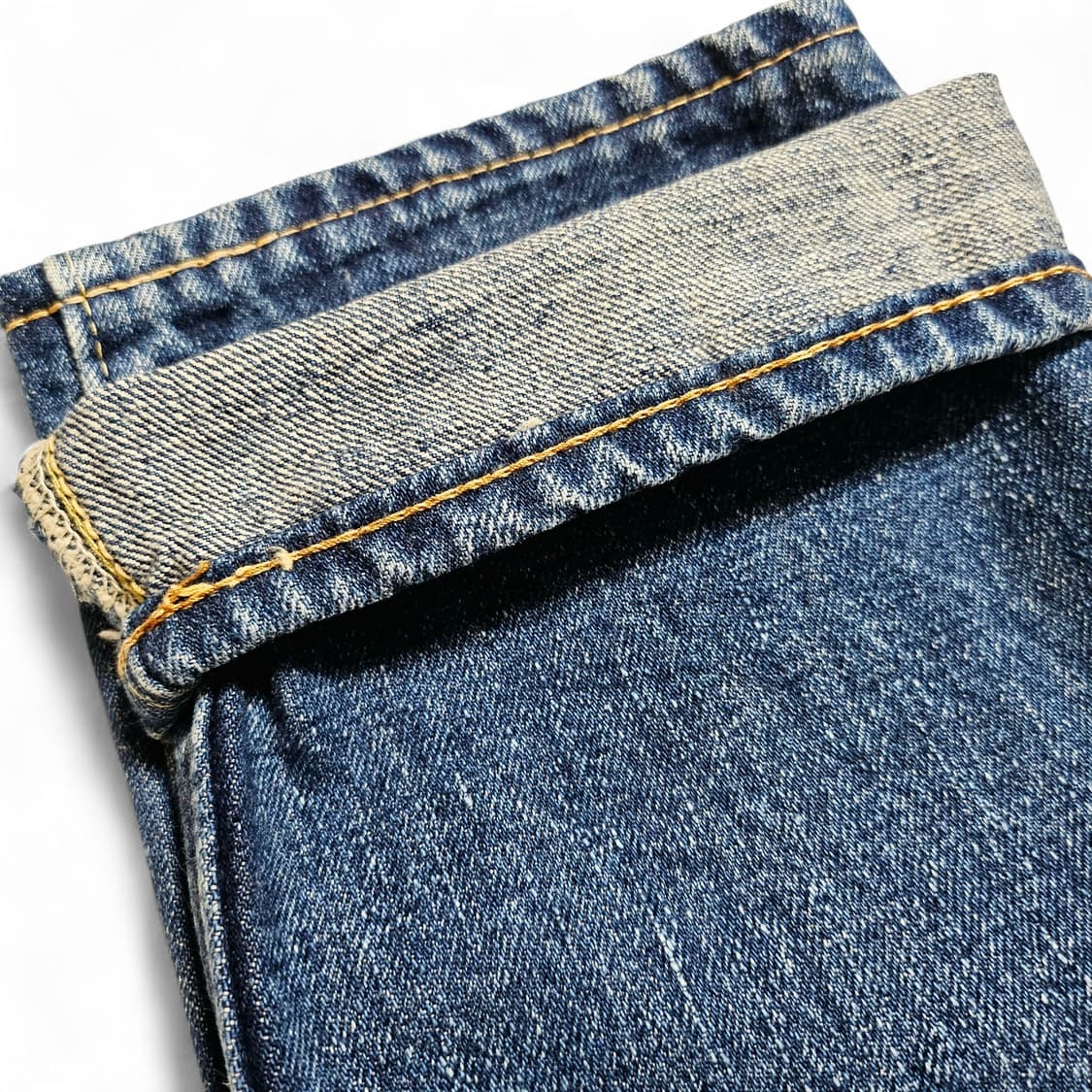 [M(2)][오어슬로우orslow]107 아이비 핏 셀비지 데님 2yr 상품이미지6