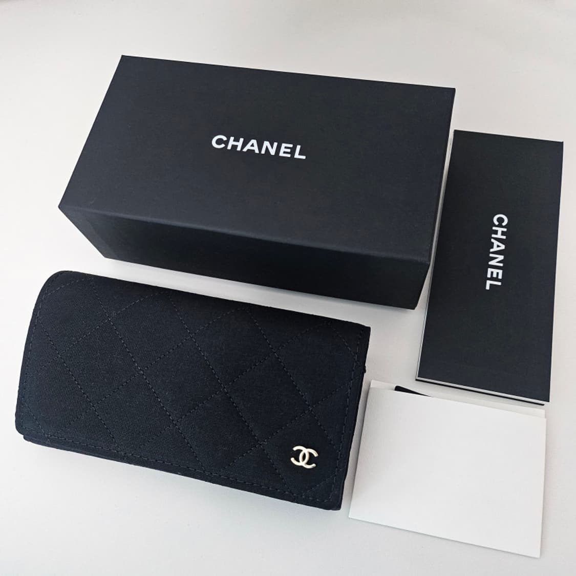 CHANEL 서예지 안경 샤넬 트리플 펄 블랙 버터플라이 CH3440H 상품이미지3