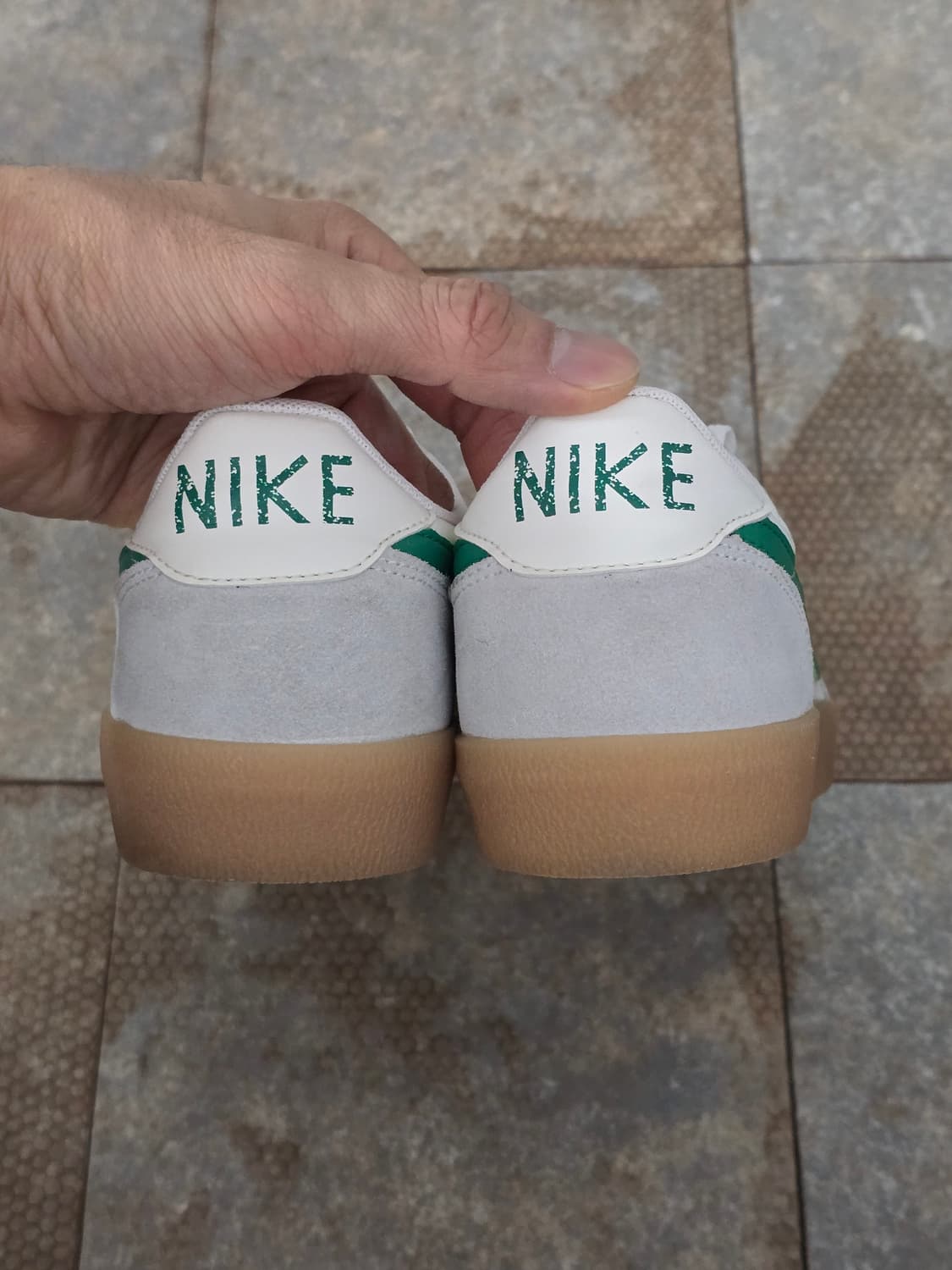 (245)나이키 킬샷 2 레더 루시드 그린  상품이미지7