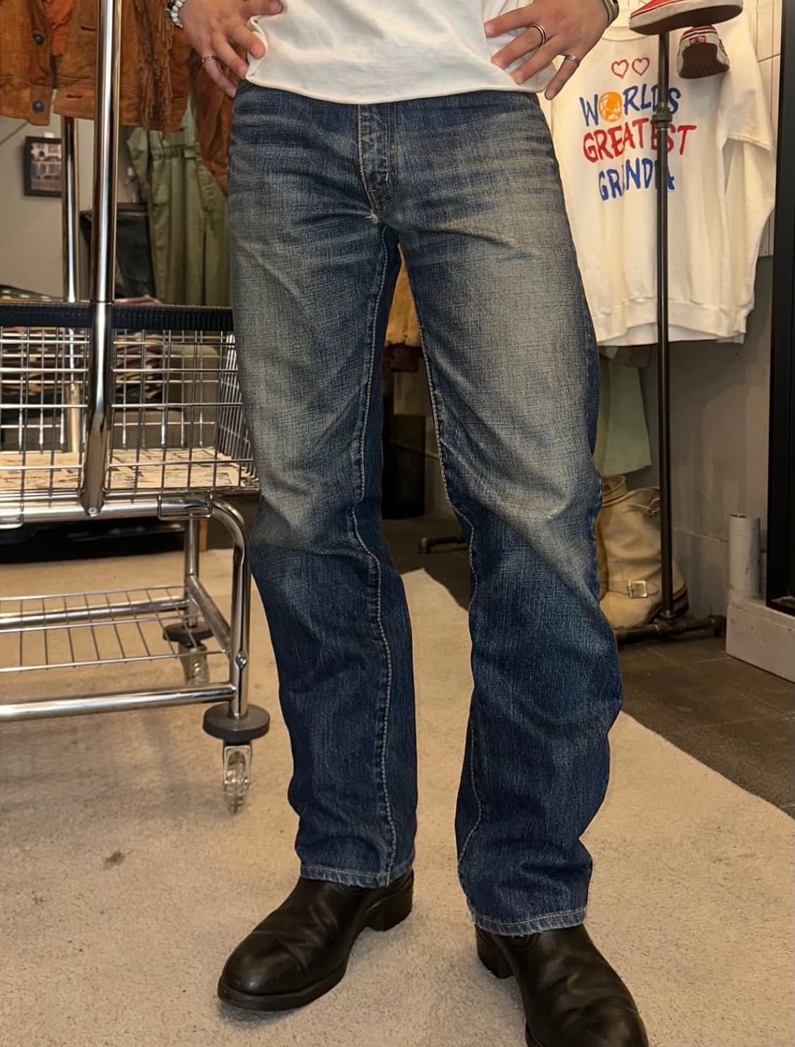 Burgus Plus , 히노야 셀비지 데님 (급처) 상품이미지2