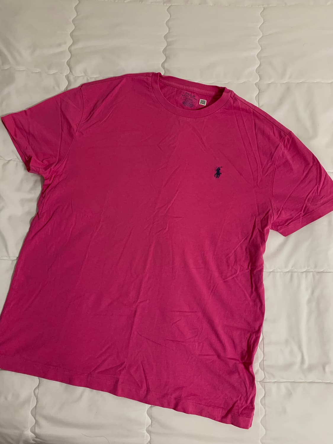 폴로 핑크티 상품이미지1