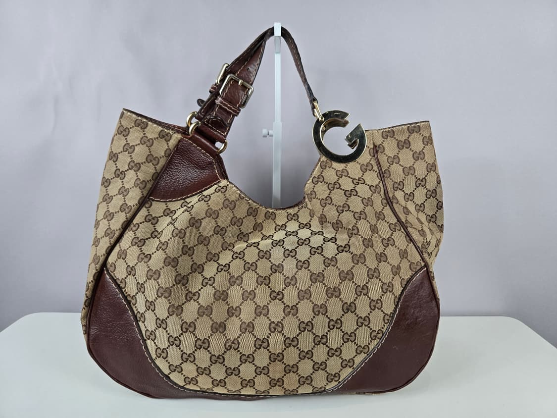 GUCCI 구찌 자카드 인터로킹 숄더백 가방 정품 상품이미지1