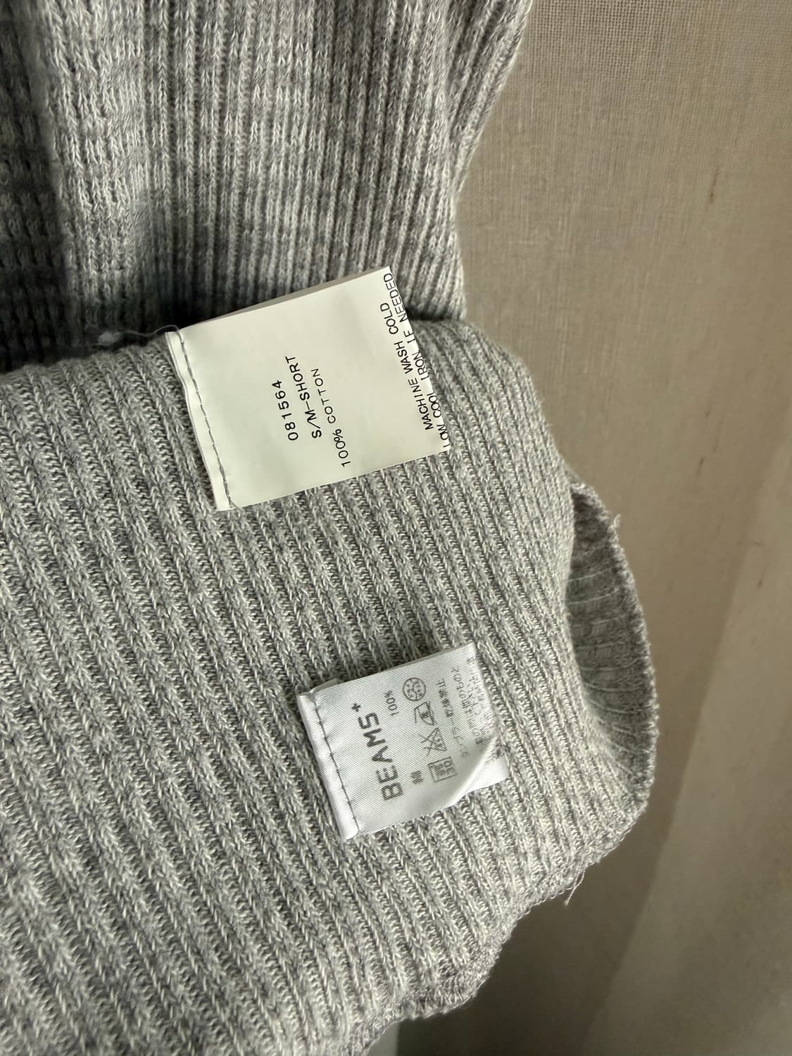 BEAMS PLUS xV:room 와플 슬리브리스 상품이미지5