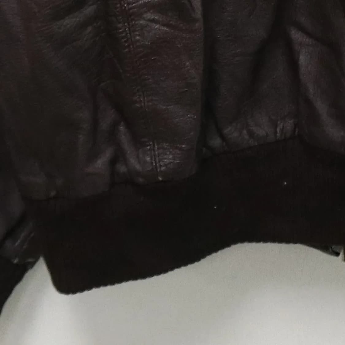 90'S ASROC 빈티지 브라운 소가죽자켓 60436 상품이미지5