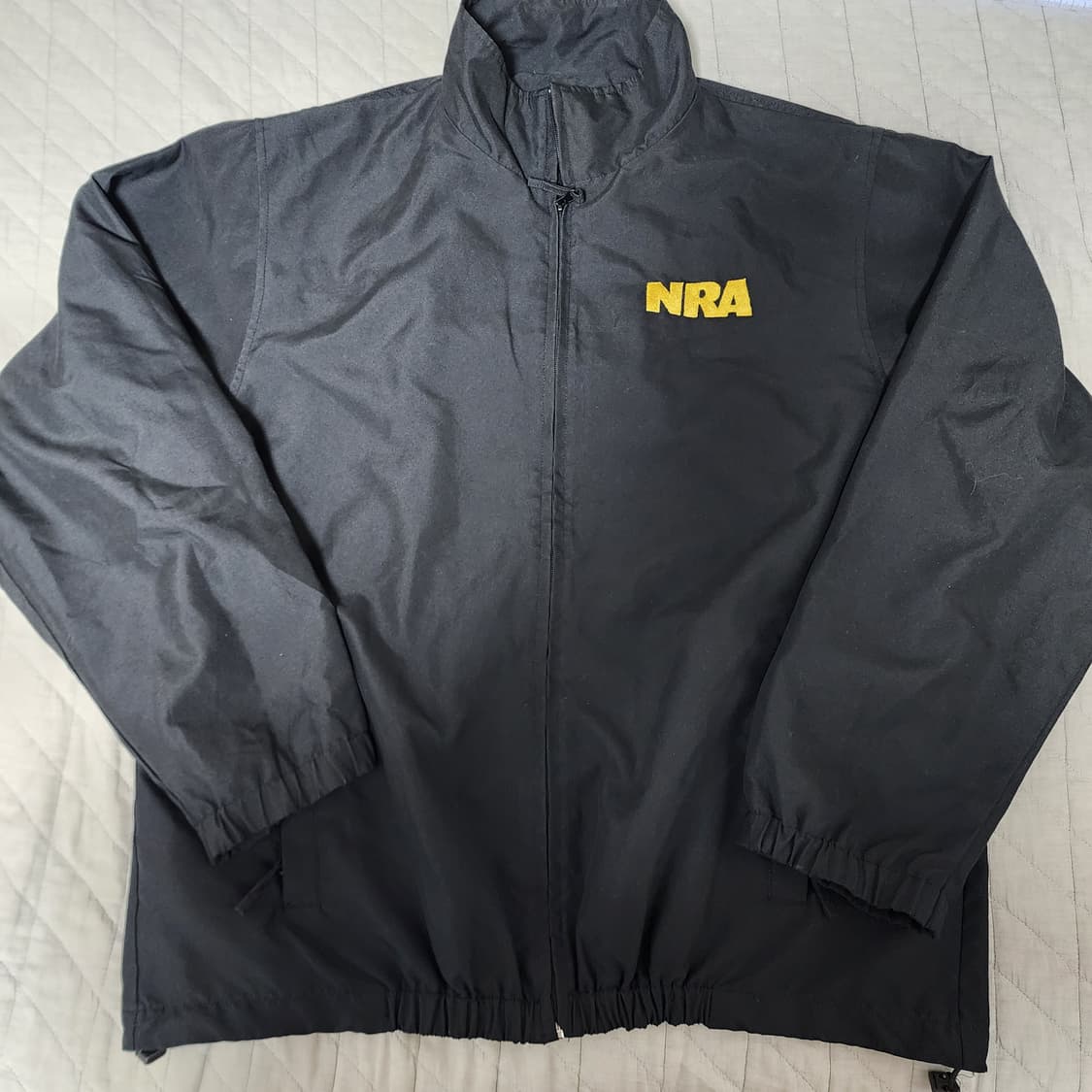 [XL] 빈티지 NRA 블랙 코치 자켓 상품이미지3