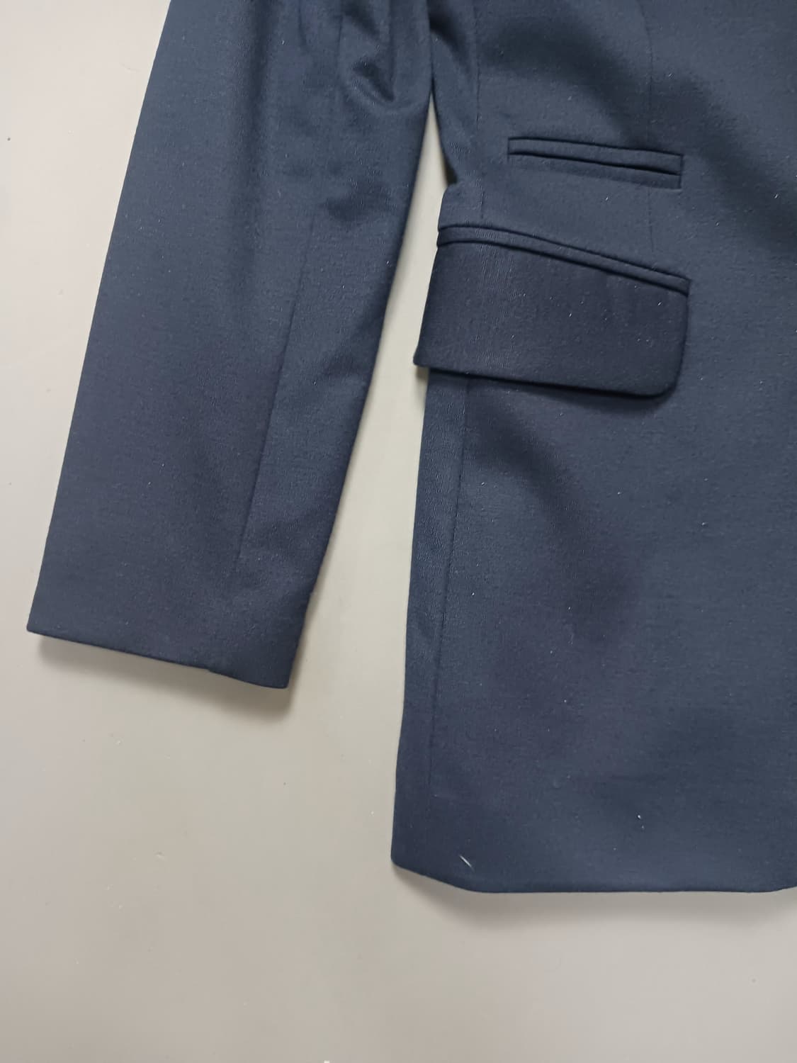 [L] 프랑코 롱 슬림 블레이저 자켓 네이비 상품이미지4