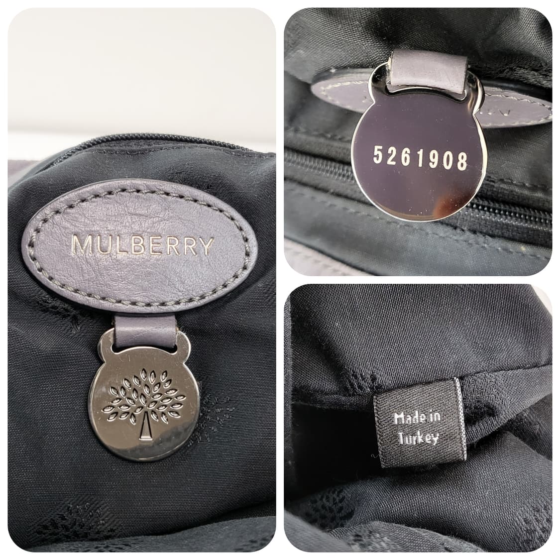 정품 멀버리 알렉사 메탈그레이 미듐 상품이미지9