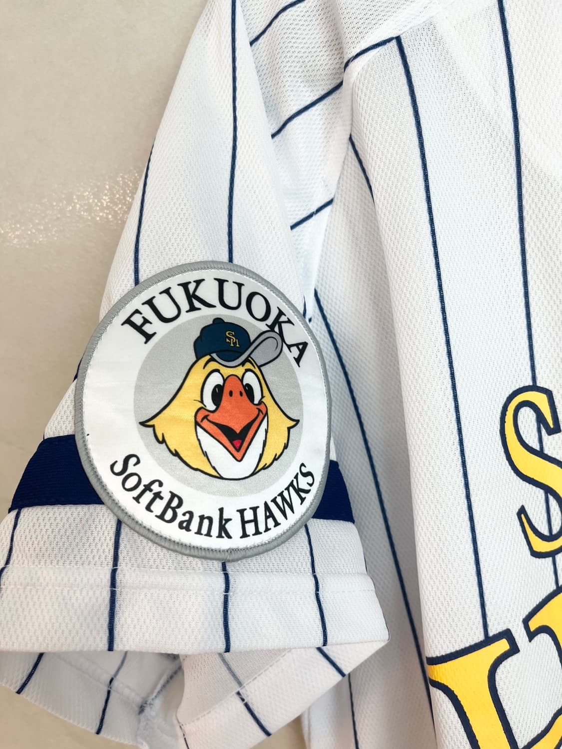 마제스틱 후쿠오카 소프트뱅크 호크스 홈 유니폼 [L] 상품이미지6
