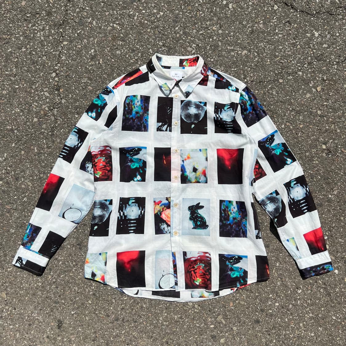 폴 스미스 아트워크 그래픽 셔츠 상품이미지1