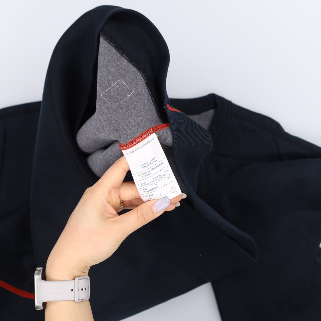 L 컨버스 남성 크루넥 맨투맨 긴팔티 0326J 상품이미지3