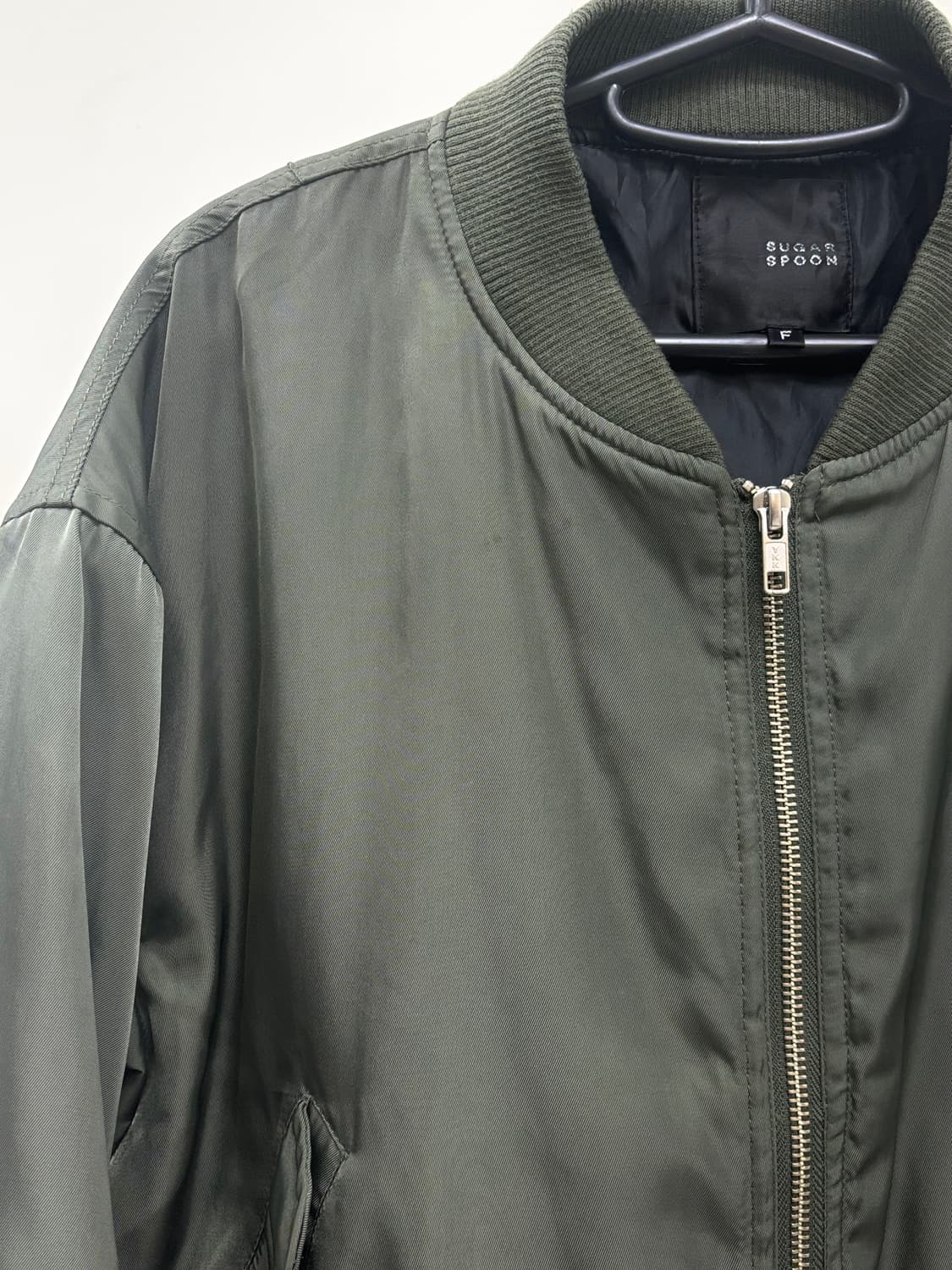 빈티지 카키 블루종 MA1 자켓 상품이미지6