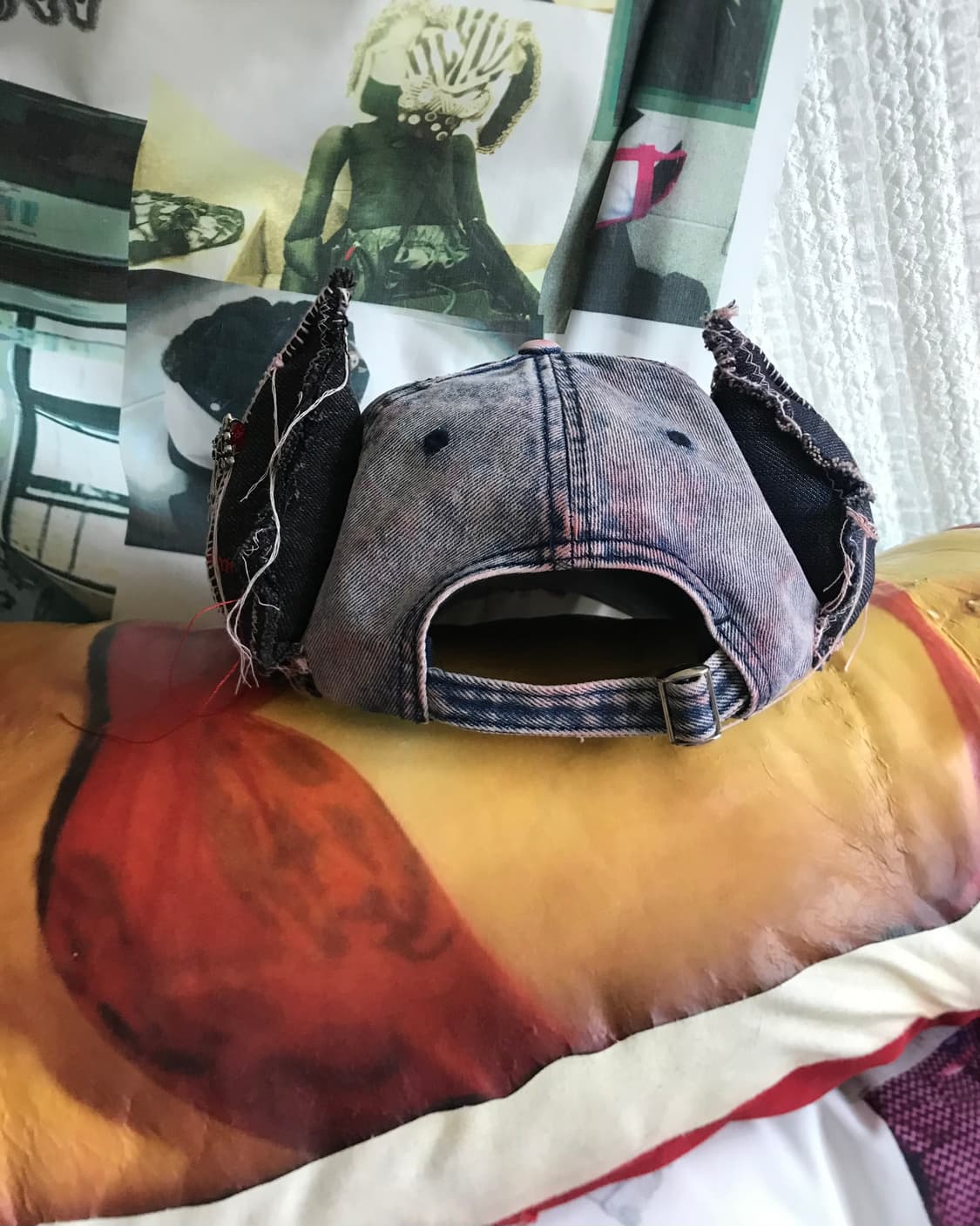 Blood washing dark horn zipper cap 상품이미지6