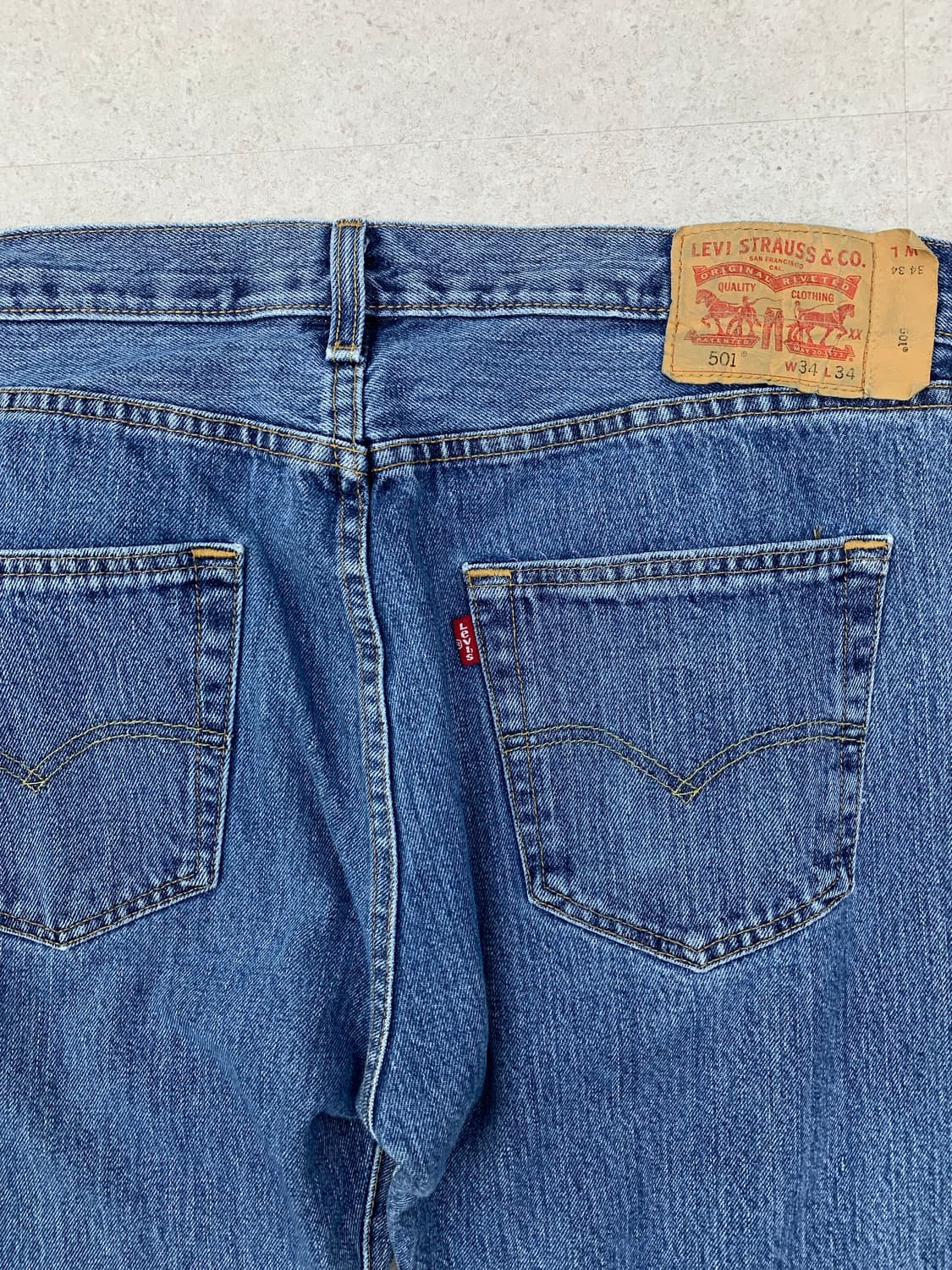 Levis 리바이스 501 데님팬츠 상품이미지7