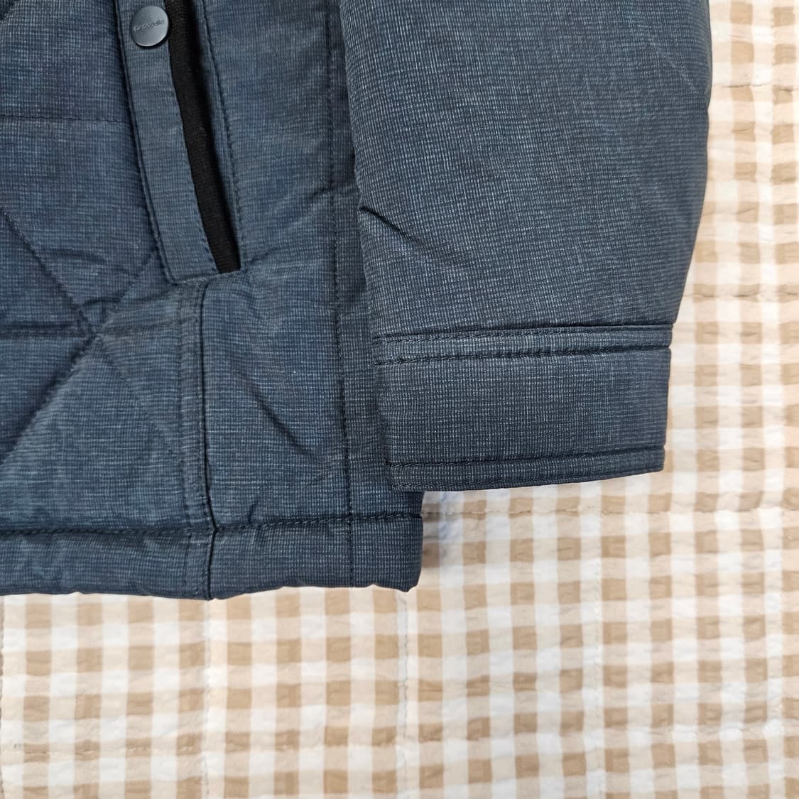 크로커다일 오리털 퀼팅 패딩 남자100 상품이미지4