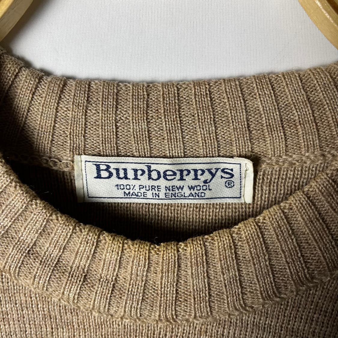 [Burberry] 90's 버버리 코만도 울 니트 상품이미지4