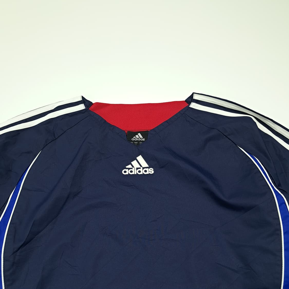 CL971 M 아디다스 재팬한정 네이비 바람막이 웝업 아노락 상품이미지2