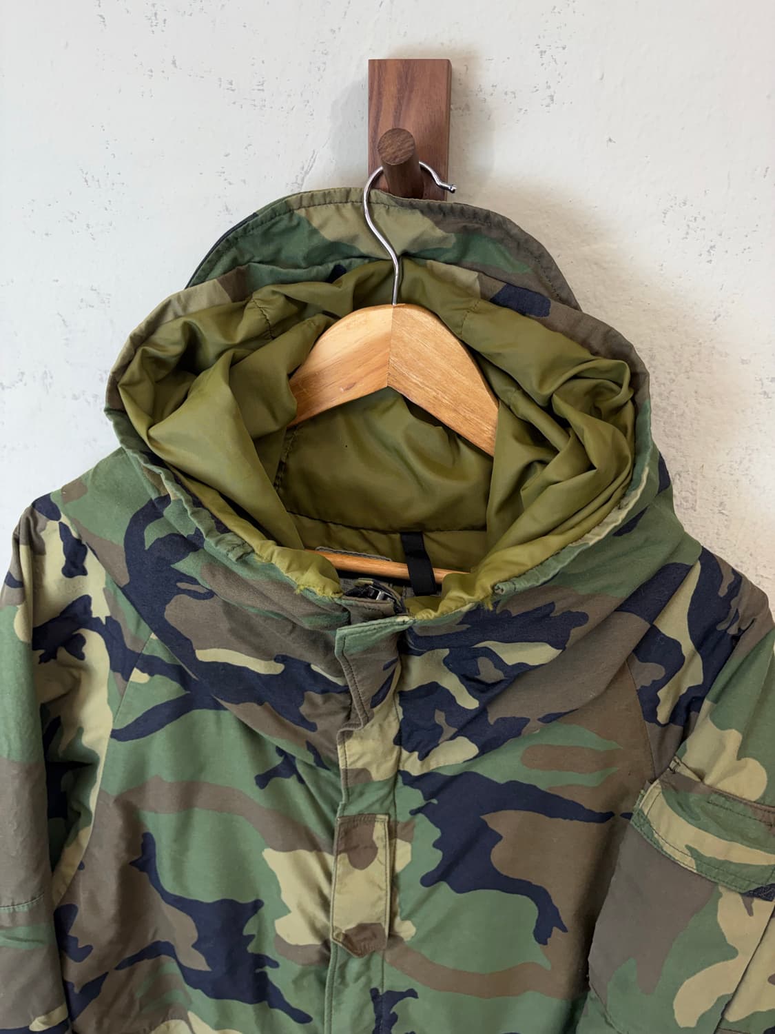 U.S. Army 밀리터리 우드랜드 고어텍스 자켓 상품이미지6