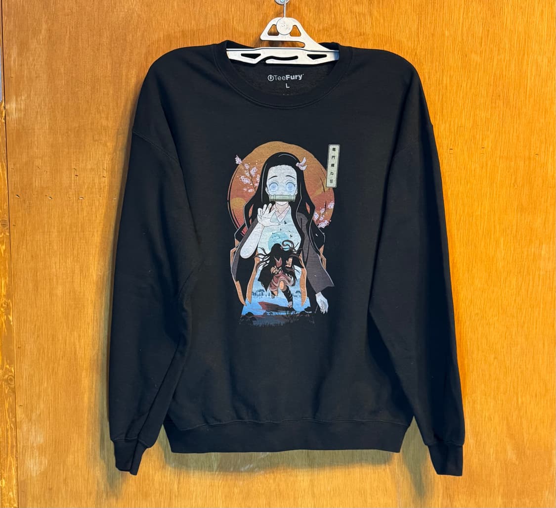귀멸의칼날 맨투맨 스웻셔츠 "L" (385) 상품이미지1