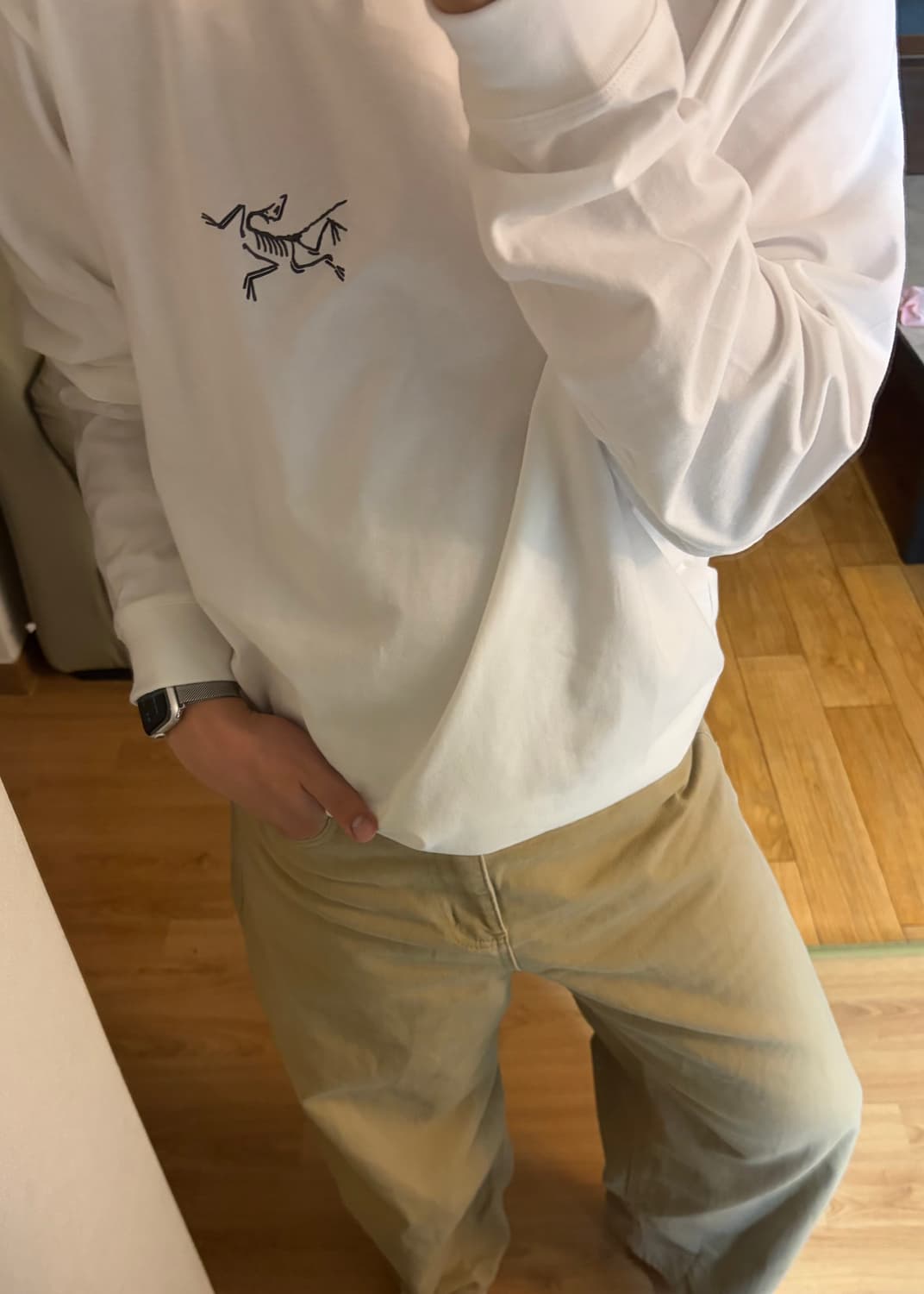 아크테릭스 긴소매 티셔츠 팔아요! 상품이미지4