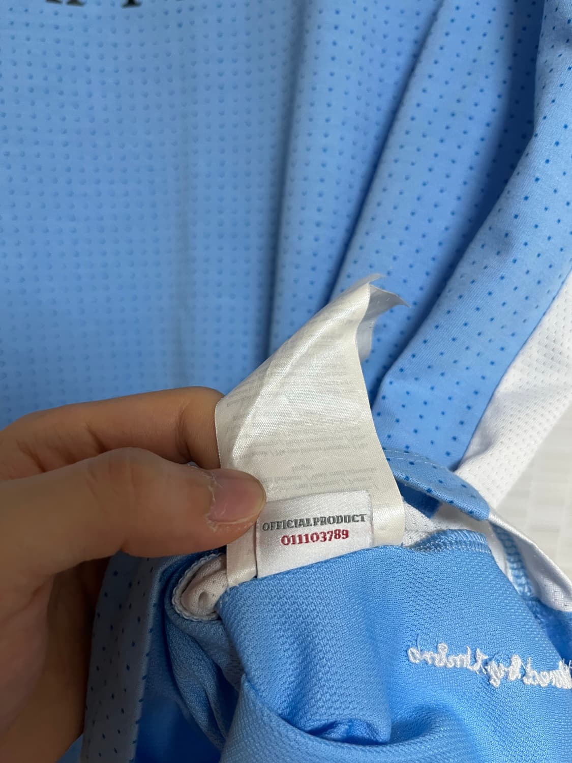 [L] 맨체스터 시티 11-12 홈 유니폼 상품이미지4