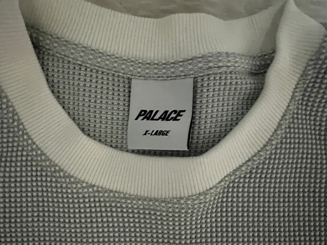 팔라스 투톤 와플 롱슬리브 화이트 25SS 상품이미지4