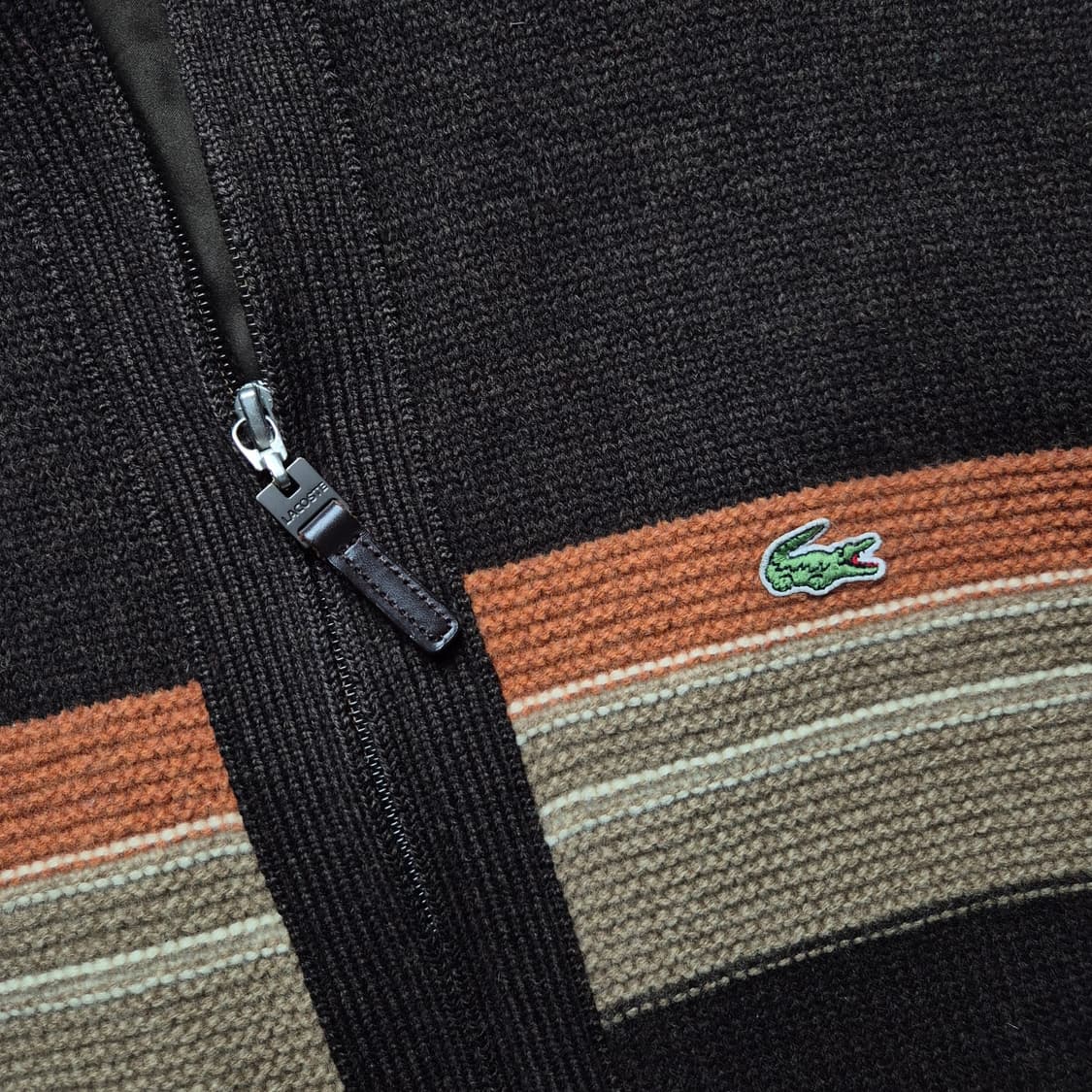 [100] 라코스테 방풍 니트집업 상품이미지5