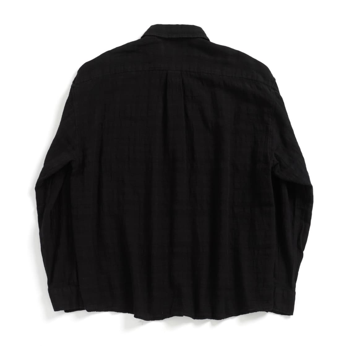 해칭룸 Classic Shirt Gauze Stripe Over Dyed 상품이미지2