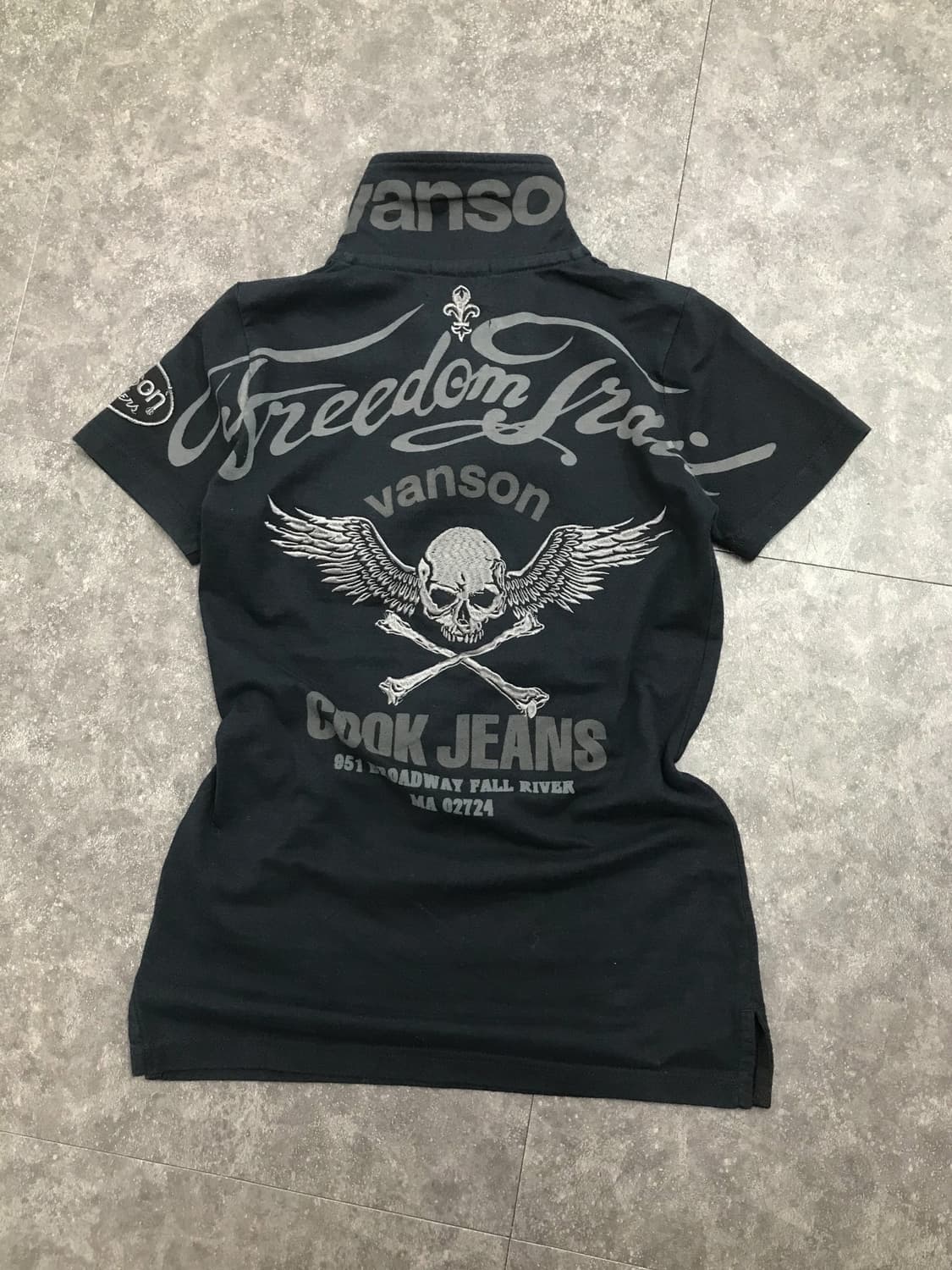 < Vanson X Cook Jeans Collaboration PK T 상품이미지9