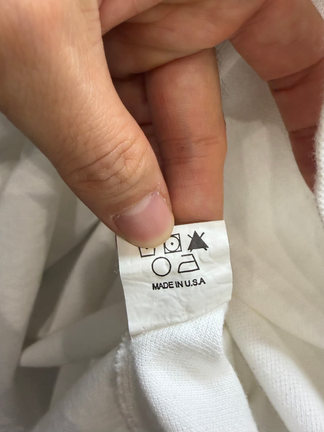 폴로 랄프로렌 빅포니 크레스트 로고 화이트 반팔 카라티 XL 상품이미지9