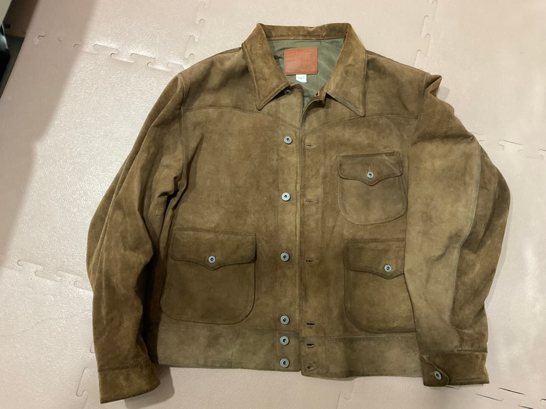 RRL 러프아웃 스웨이드 xxl  상품이미지1